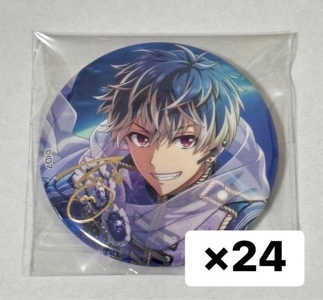 アイナナ　百　缶バッジ　ブラホワ