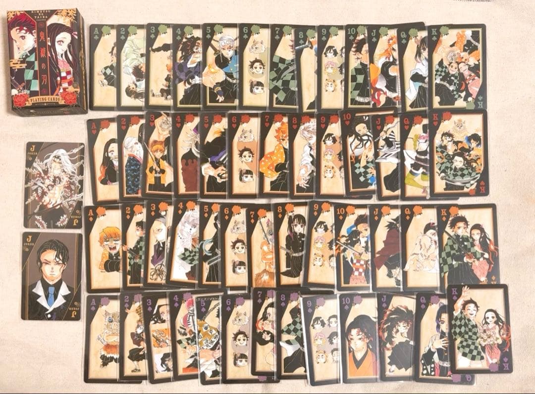 鬼滅の刃 トランプ BOX セット　原画展　ジャンプフェスタ 鬼滅の刃 原画展 トランプ｜Yahoo!フリマ（旧PayPayフリマ）