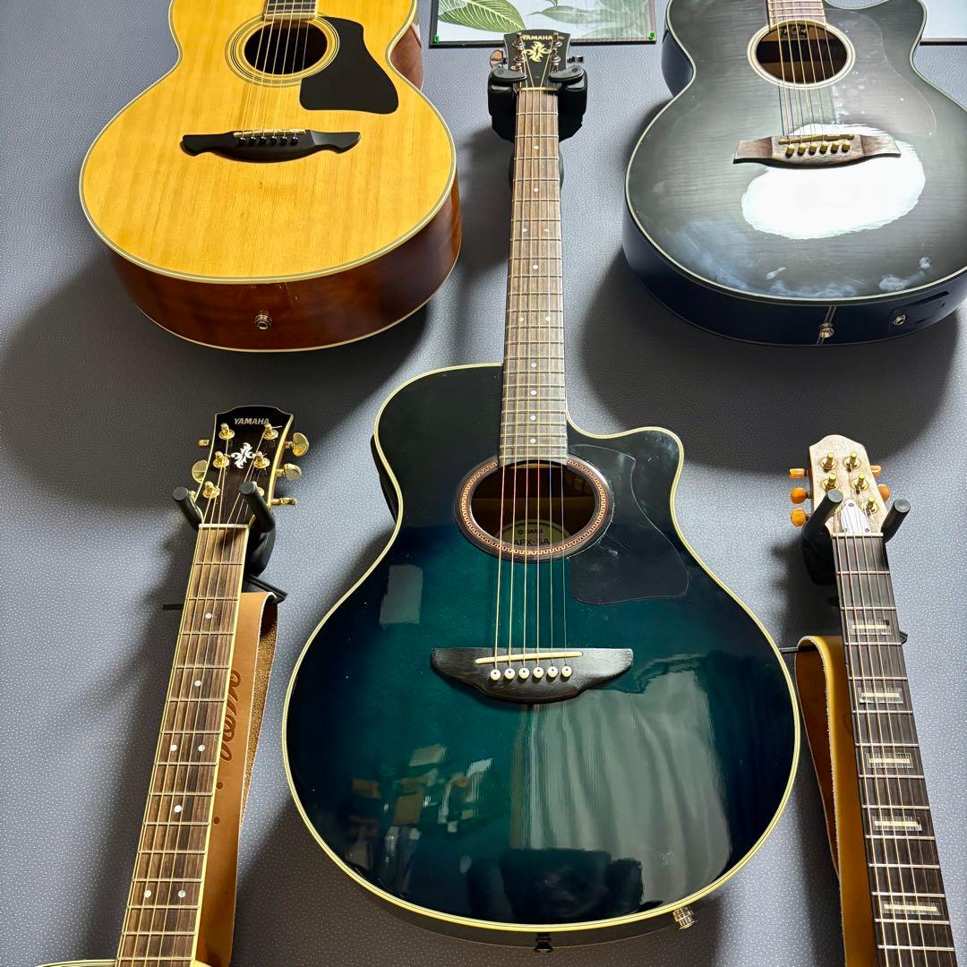 美品【トランスギター】Yamaha APX-5A　ダークグリーン（値下げ中） 美品【トランスギター】Yamaha APX-5A ダークグリーン（値下げ中