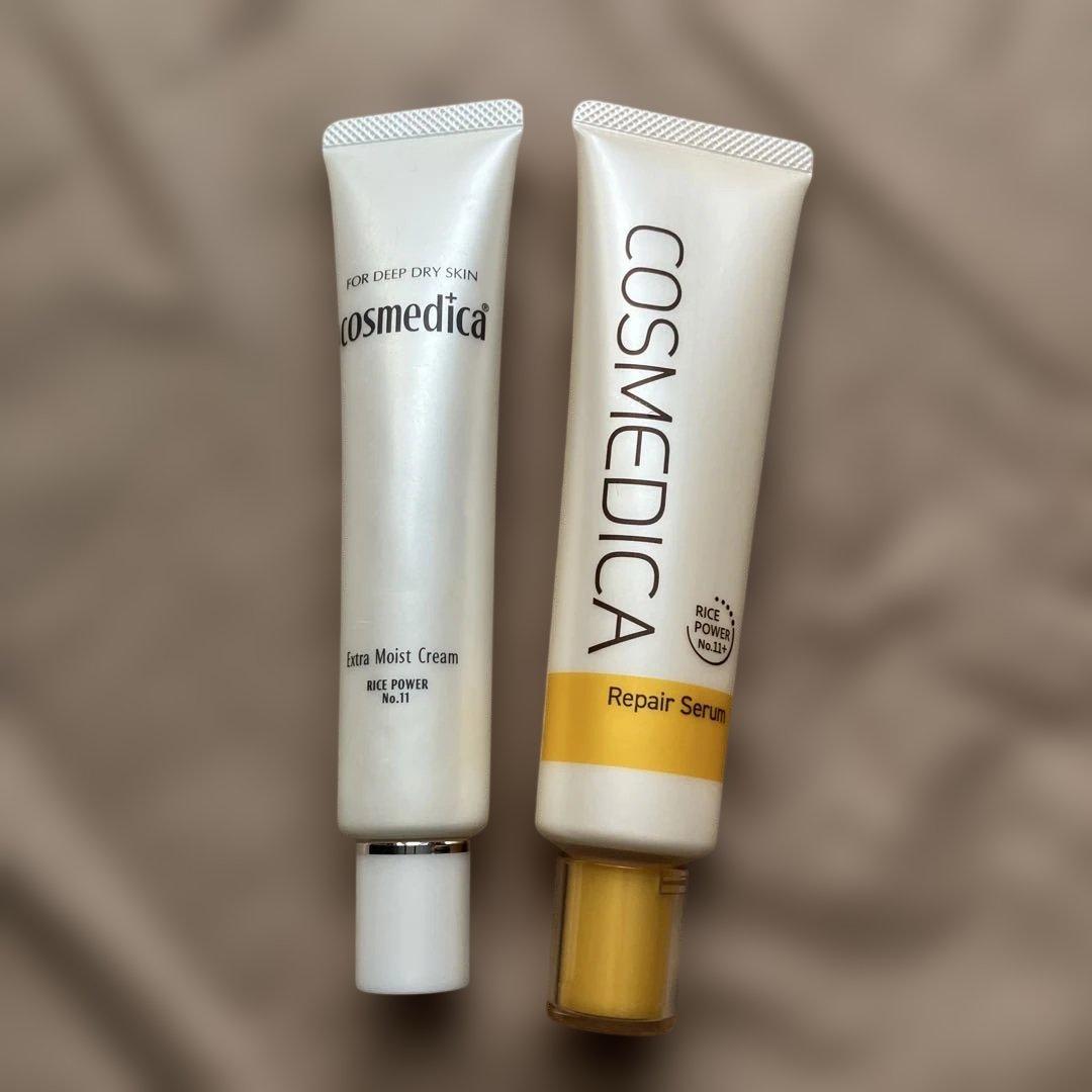 cosmedica エクストラモイストクリーム & リペアセラム　セット売り