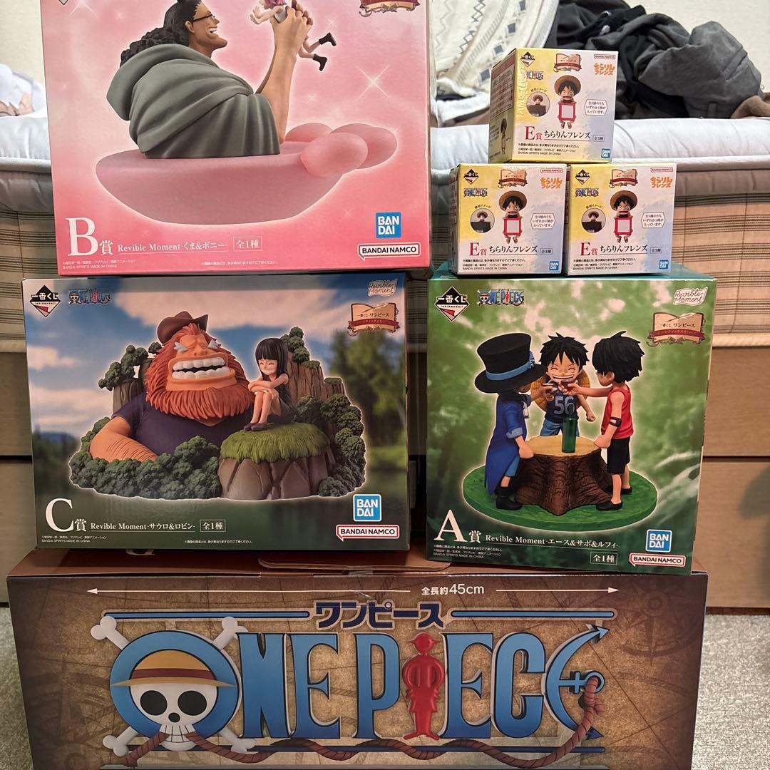 ワンピース 一番くじ　A、B、C、D、E賞 フルコンプセット　好きなおまけ20点