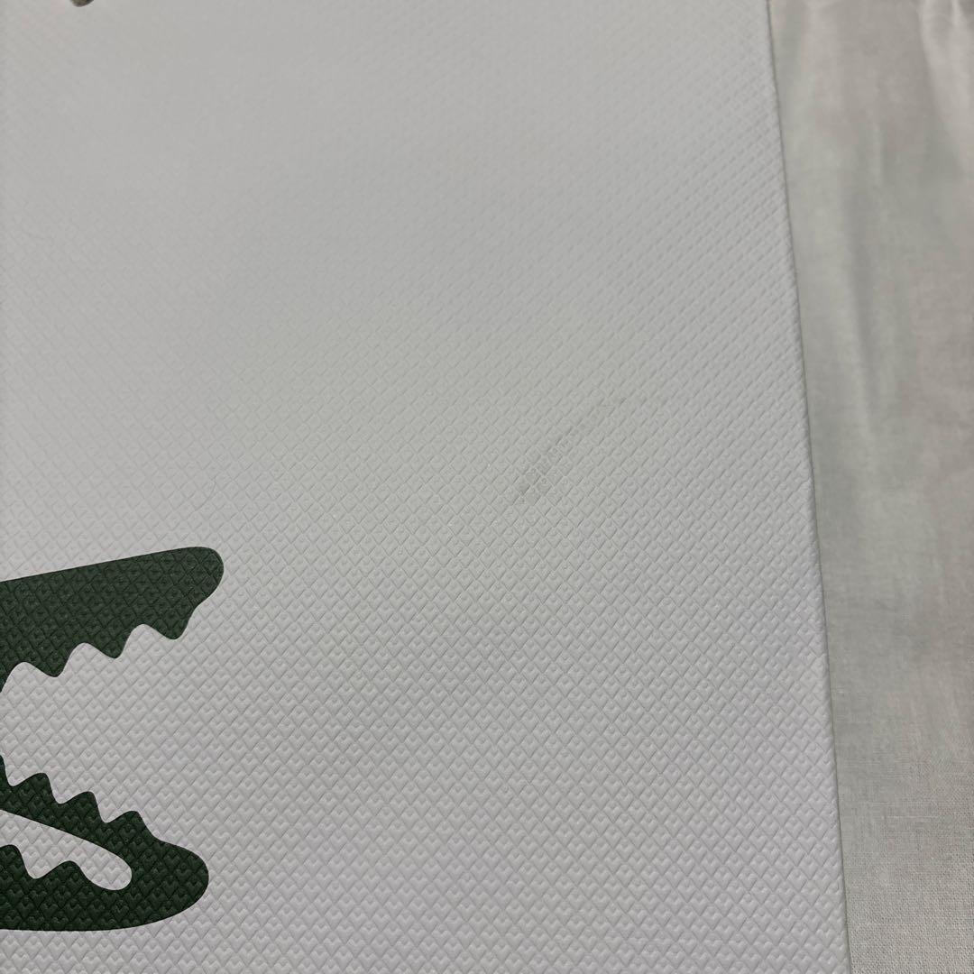 LACOST パデッドナイロン ゴルフボールエフェクトバケットバッグ 未