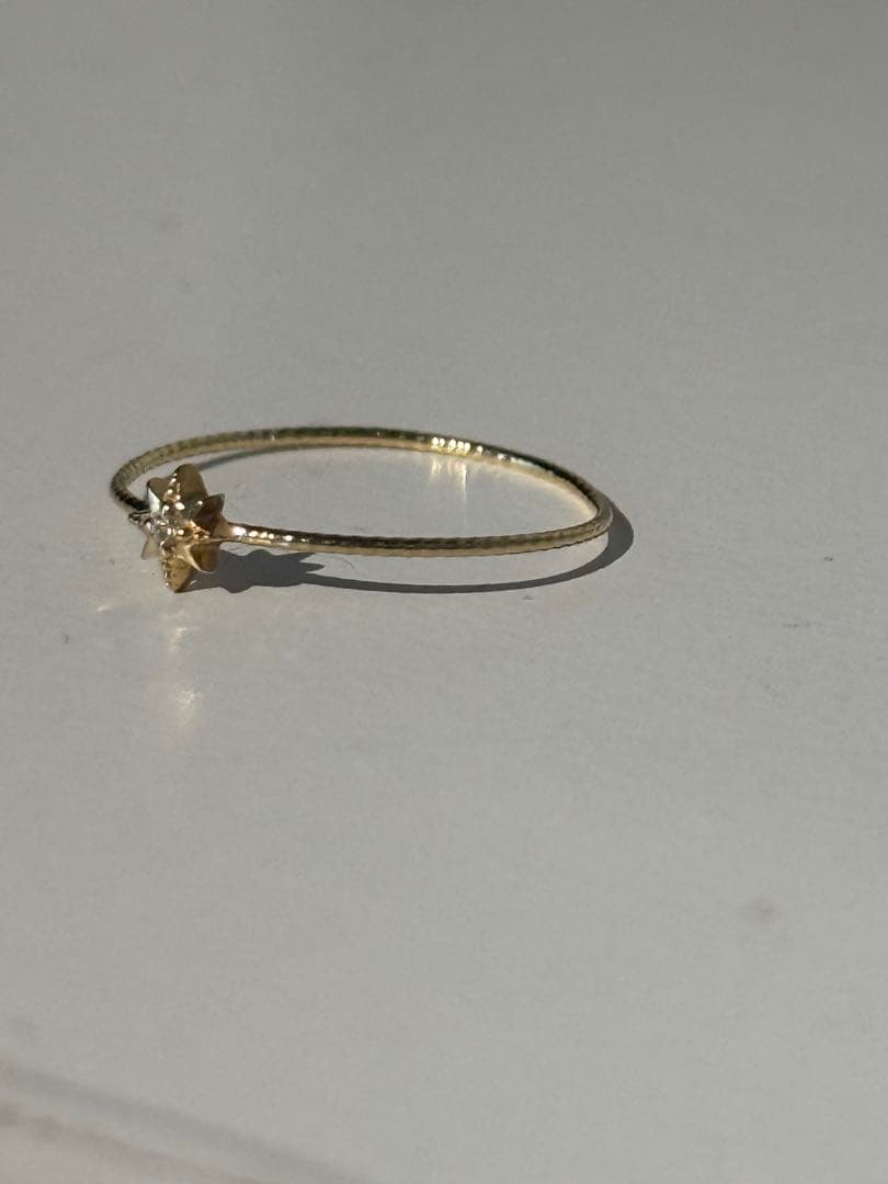 ノワールドプーペ　K10 スター　リング