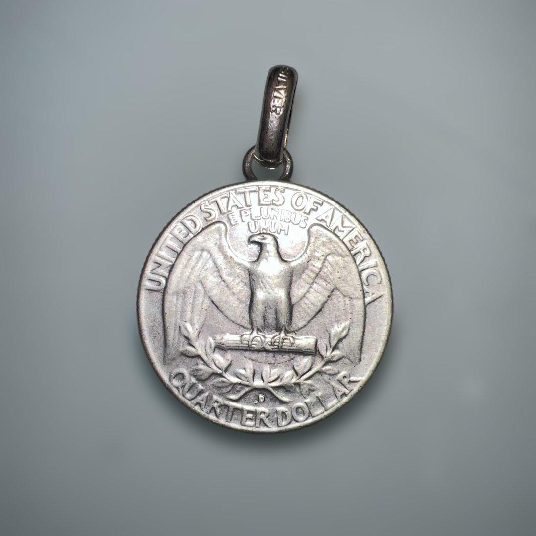 リバティー QUARTER DOLLAR 25¢ ペンダントヘッド