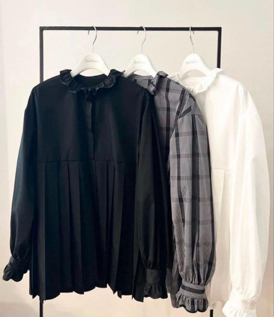 ロージーモンスター ルミエールプリーツブラウスチュニック - メルカリ