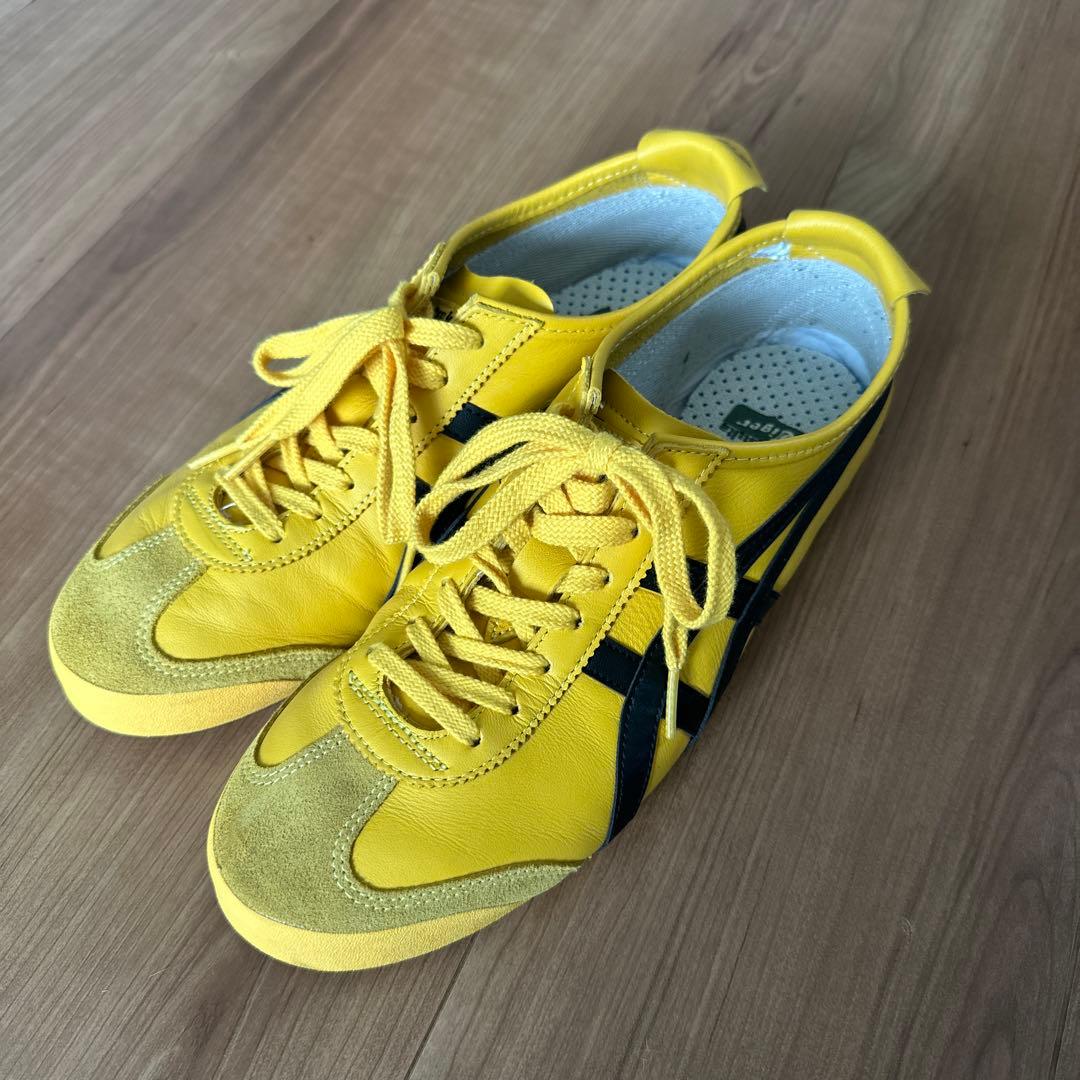 オニツカタイガー　MEXICO66 イエロー　26cm