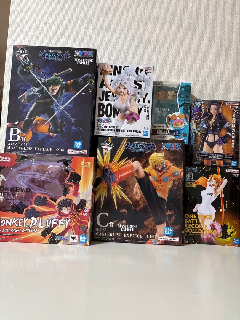ワンピース　一番くじ　B賞　フィギュアーツzero まとめて