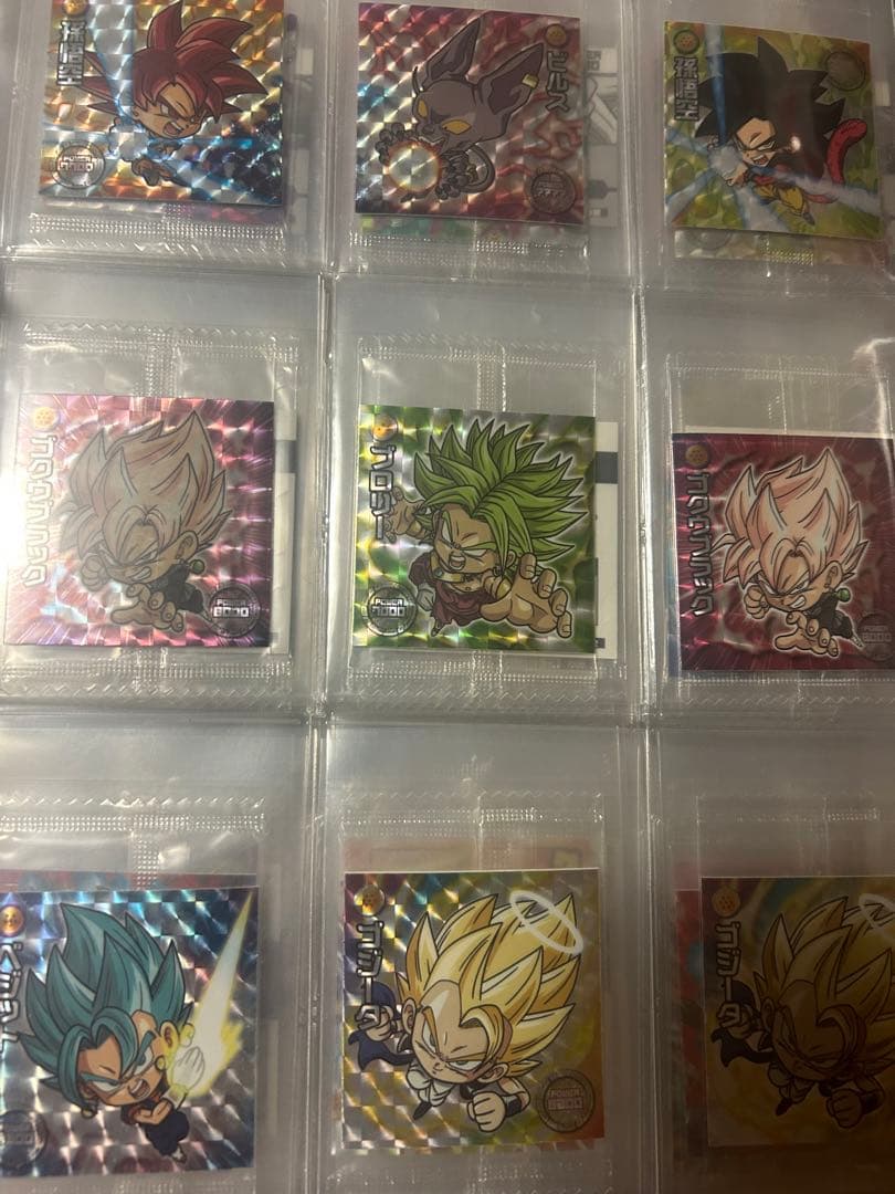 ドラゴンボールウエハースシール ドラゴンボール40周年記念 オリジナルイラストレーション シール