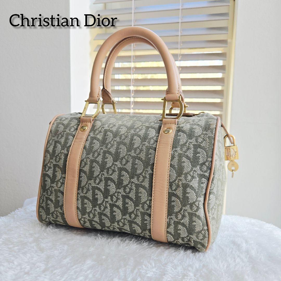 Christian Dior 希少カラー ディオール トロッター ボストンバッグ