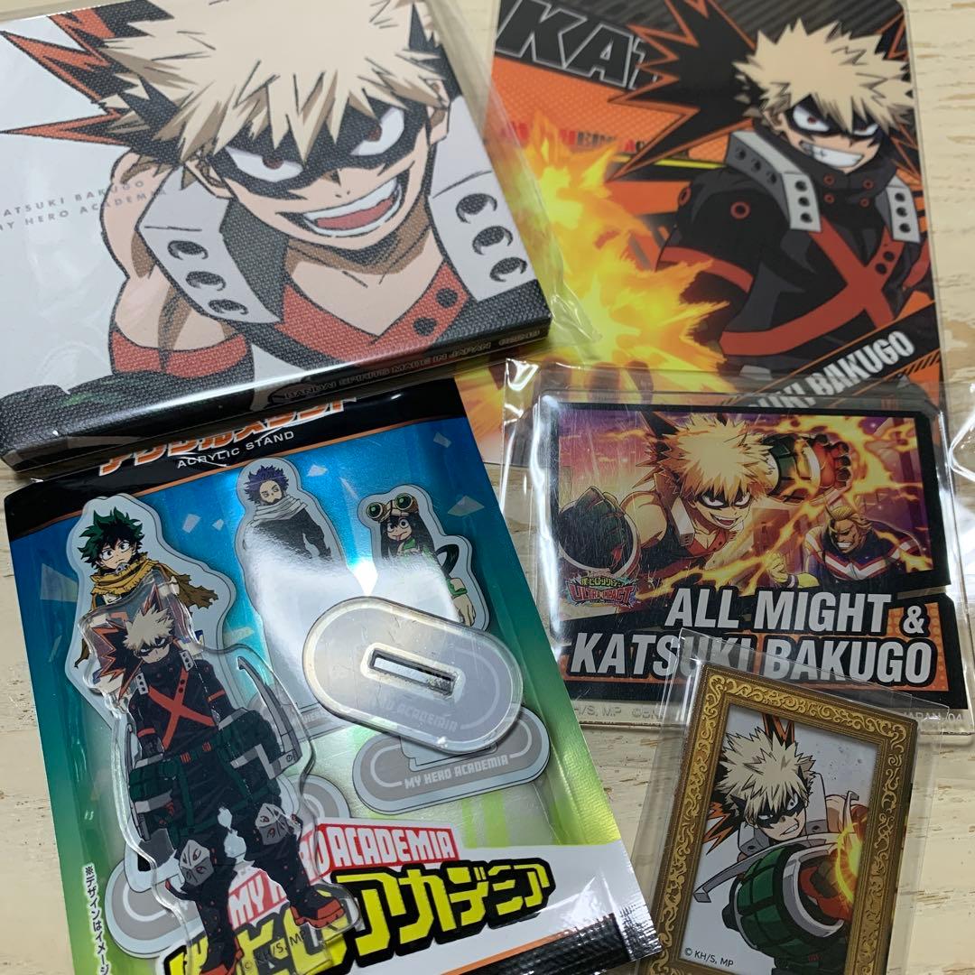 僕のヒーローアカデミア 爆豪勝己 まとめ売り アクスタ 他 - メルカリ