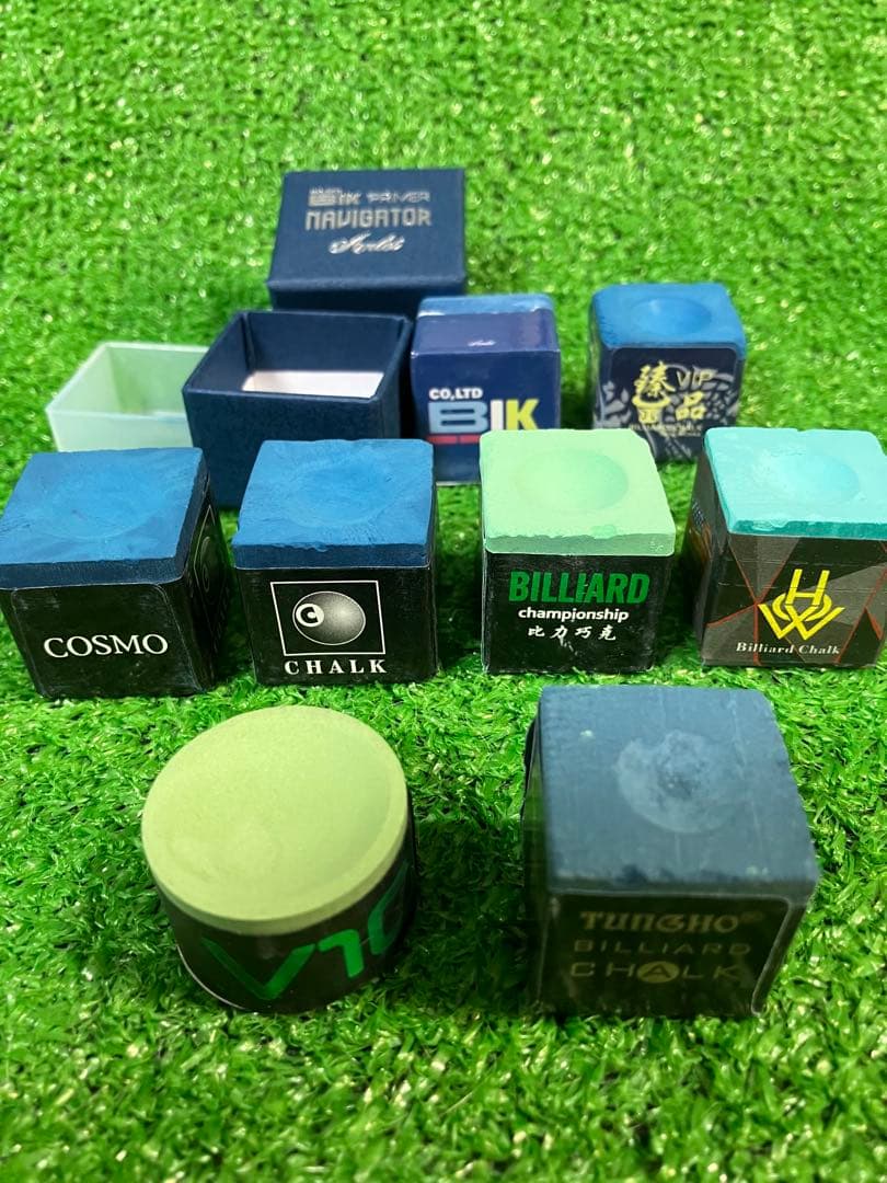 ビリヤード　チョークセット　タオムチョーク　コスモチョーク　他