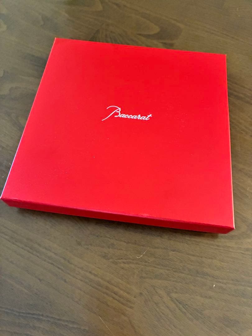 Baccarat バカラ クリスタル プレート（未使用・箱付き）