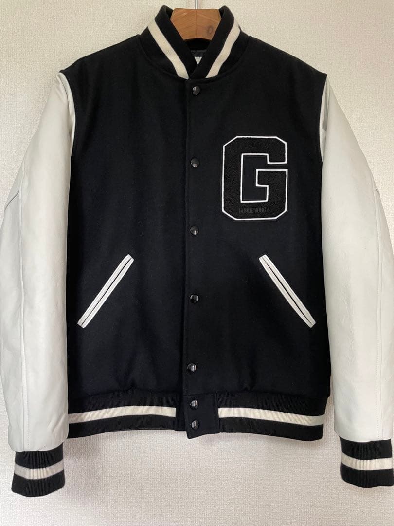 GOODENOUGH グッドイナフ 1stファーストスタジャン 復刻 黒×白 L