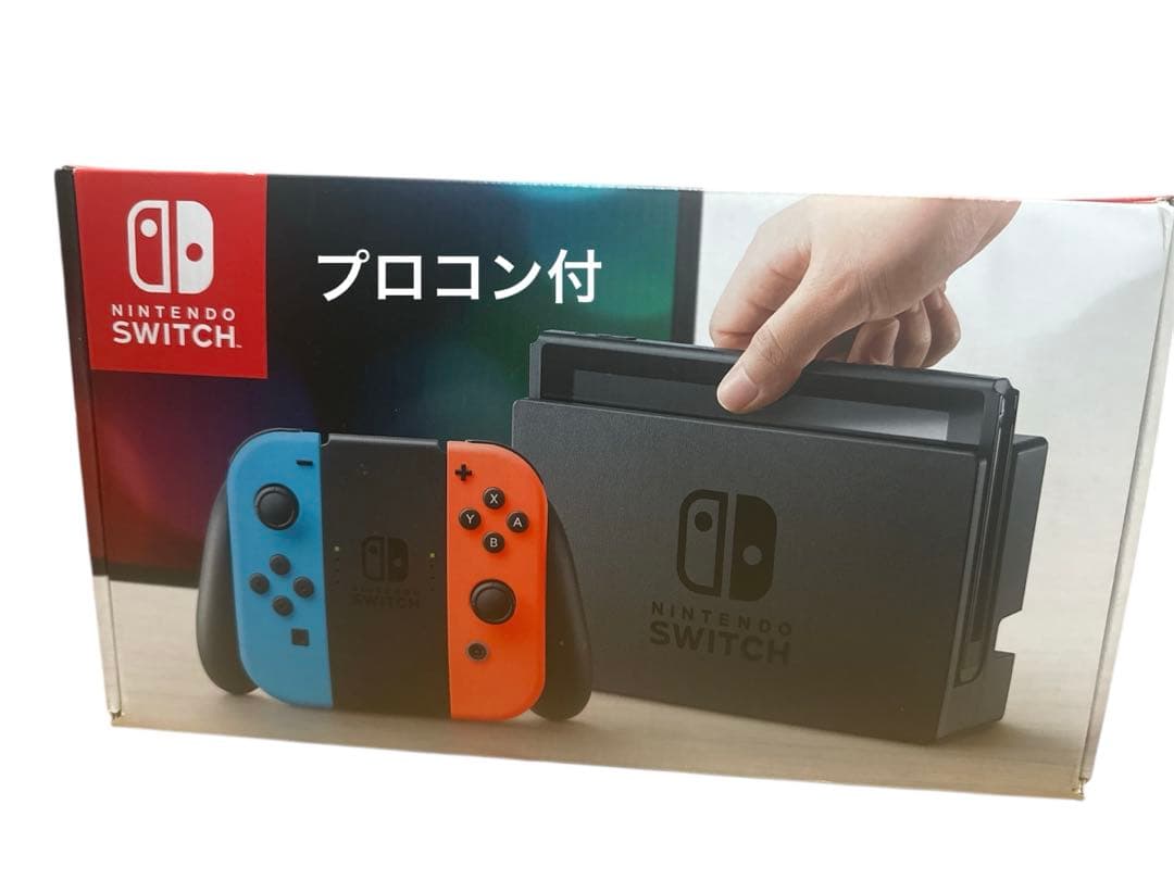 Nintendo Switch 初代 本体 ネオン 2018年購入 Switch】 ☆ニンテンドースイッチ本体 Joy-Con(L) ネオンブルー/(R