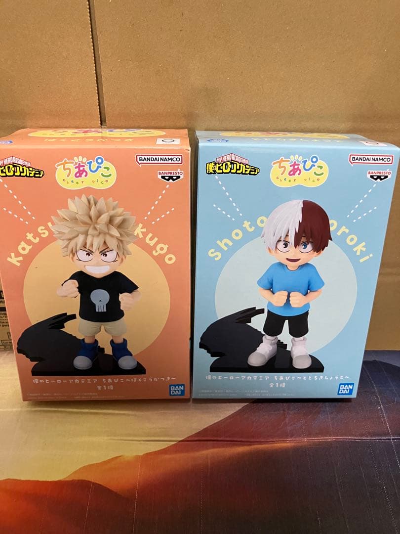 爆豪勝己 轟焦凍 ちあぴこ フィギュア ヒロアカ 2種 - メルカリ