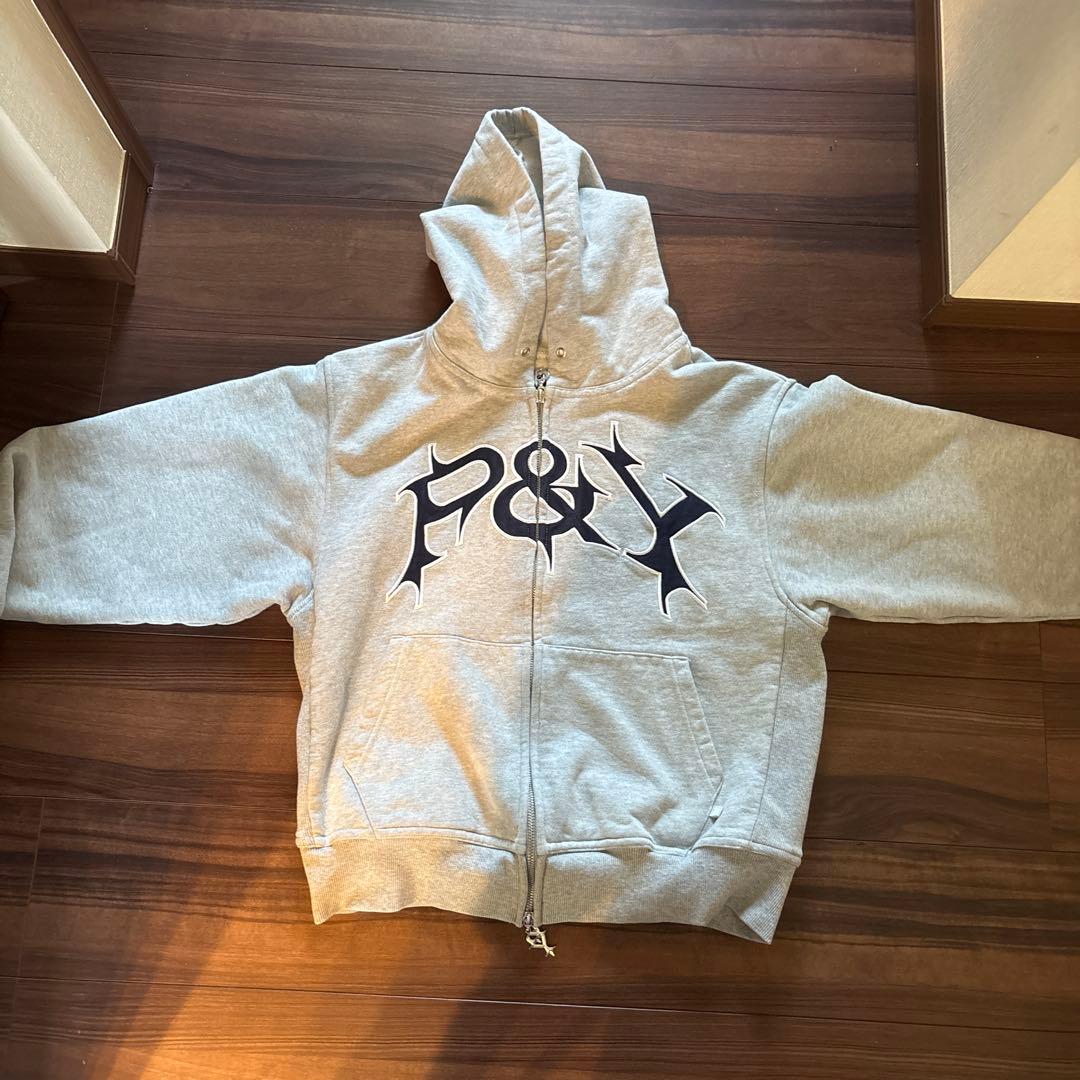 Punkandyo ジップパーカー グレー S - メルカリ