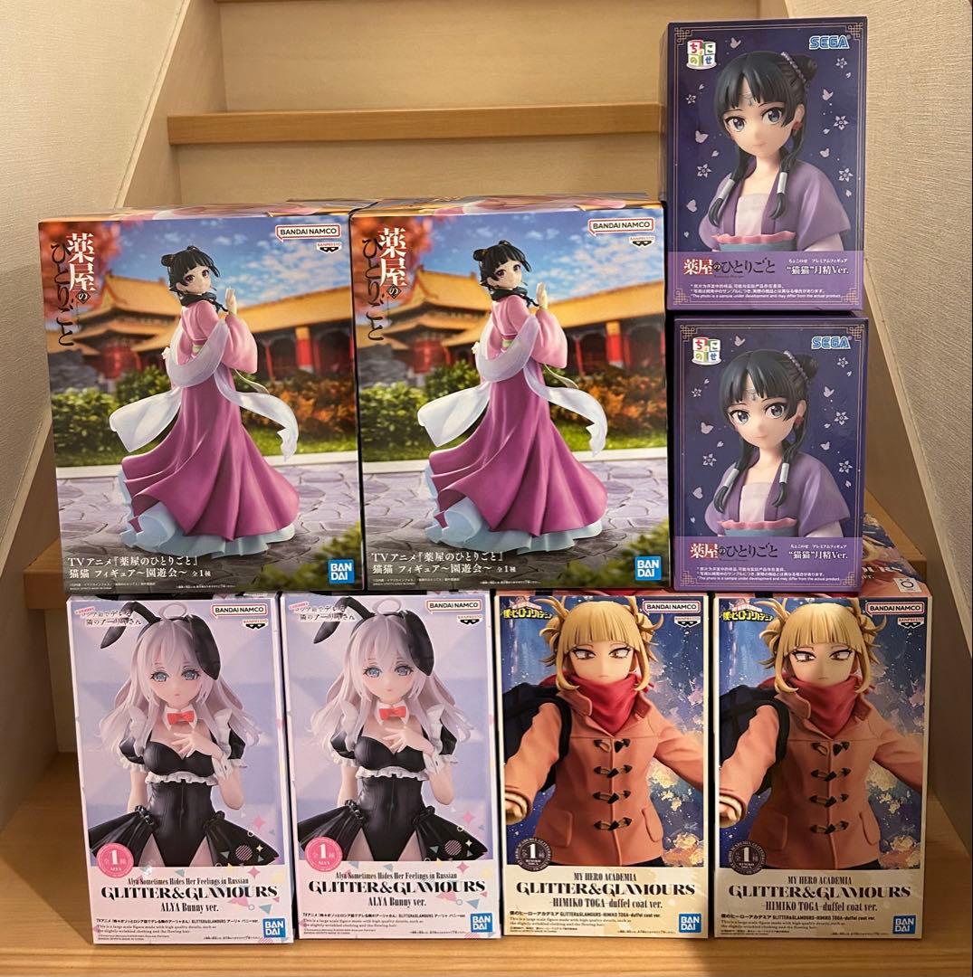 薬屋のひとりごと 猫猫 園遊会 月精 アーリャ バニーver. ８体セット 2026年最新】薬屋のひとりごと 猫猫 園遊会Ver.の人気アイテム - メルカリ