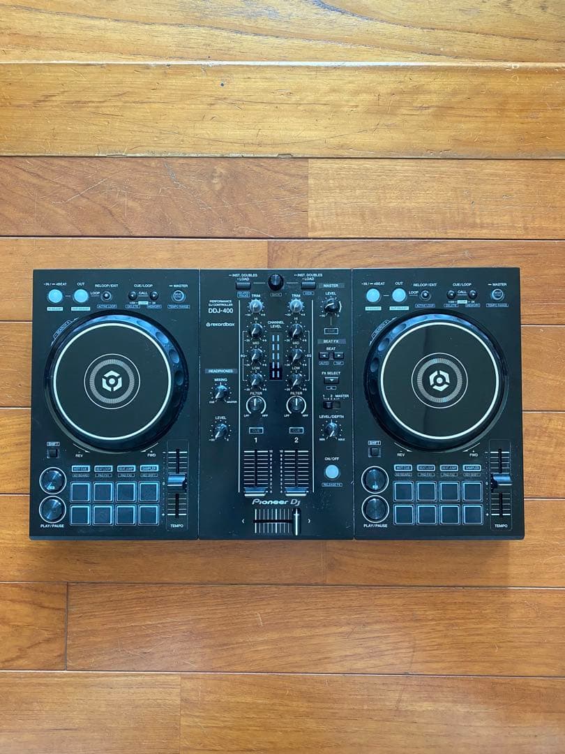 【美品】Pioneer DJ DJコントローラー DDJ-400 付属品完備