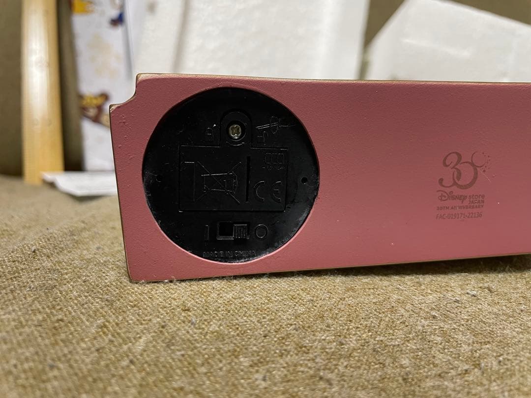 ディズニーストア ピーターパン 30周年 タンス型小物入れ ライト付き