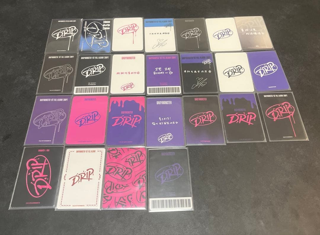 バラ売り可'BABYMONSTER ベビモン アサ トレカ まとめ売り セット