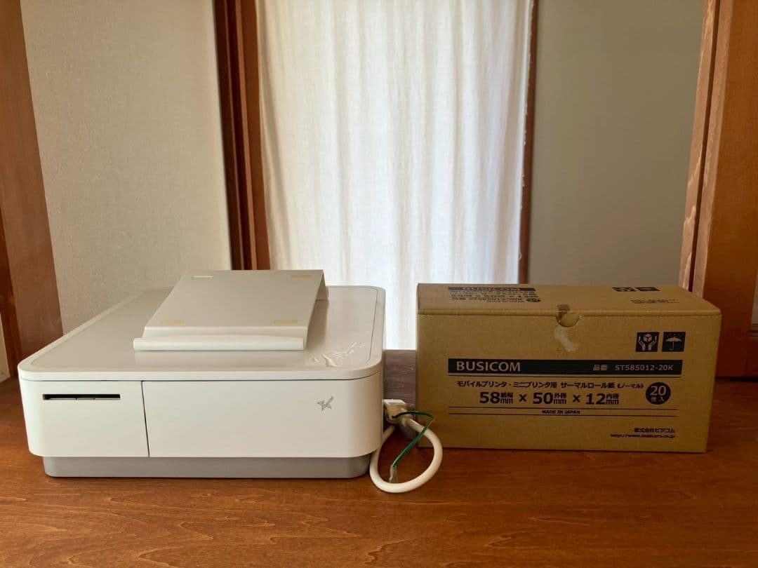 スター精密 POP10WHT-JP サーマルロール紙20本付き