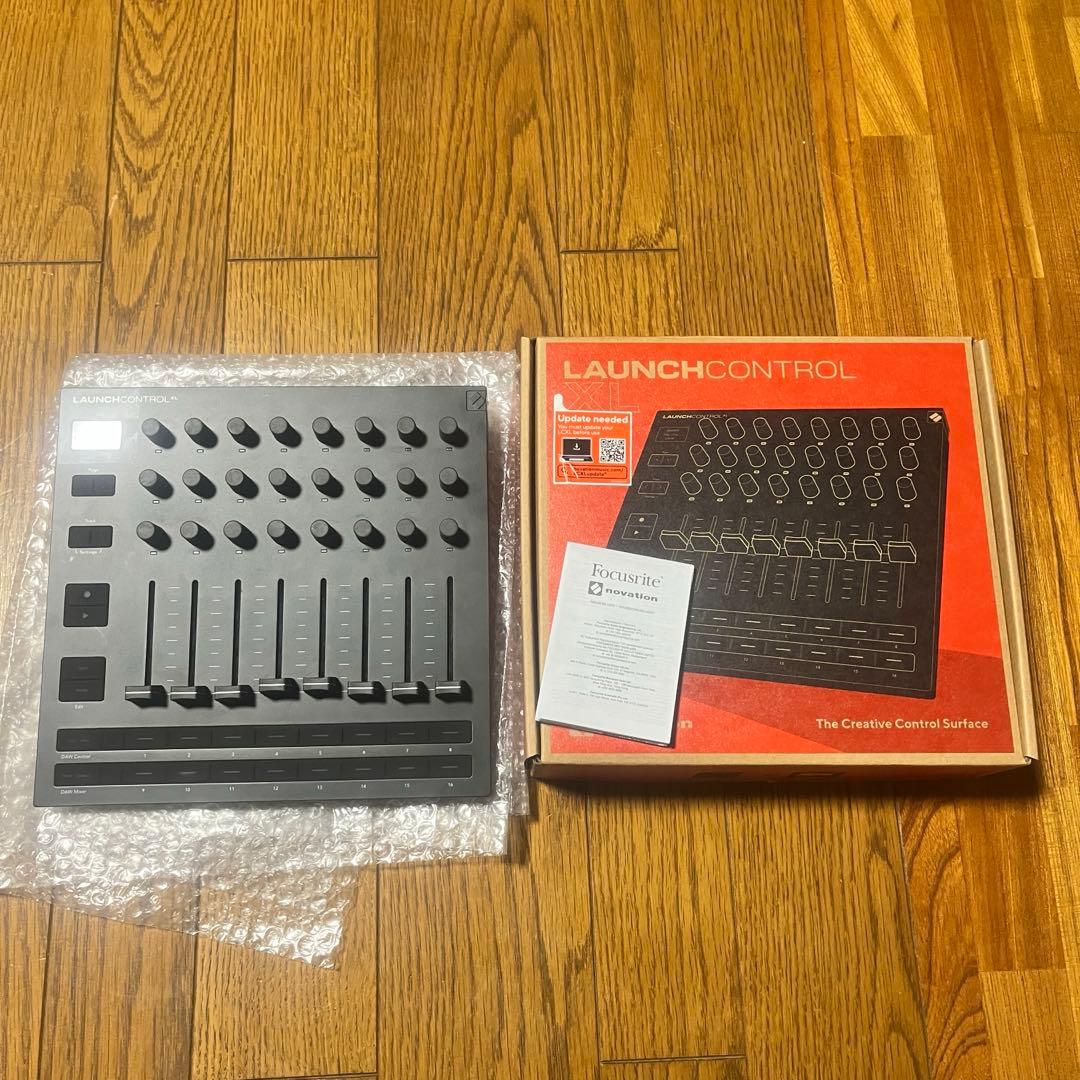 DTM・DAW Lanunch Control XL midi Novation Novation Launch Control XL Black Midi controller