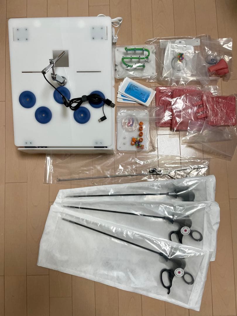 腹腔鏡手術トレーニングセット　ETHICONENDPATH型鉗子セット付き