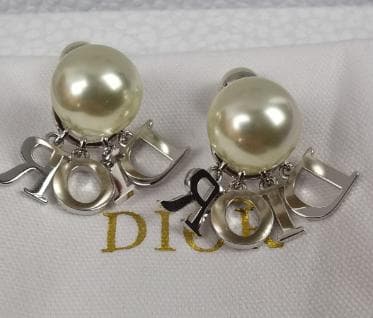 極美品 ディオール Dior ピアス