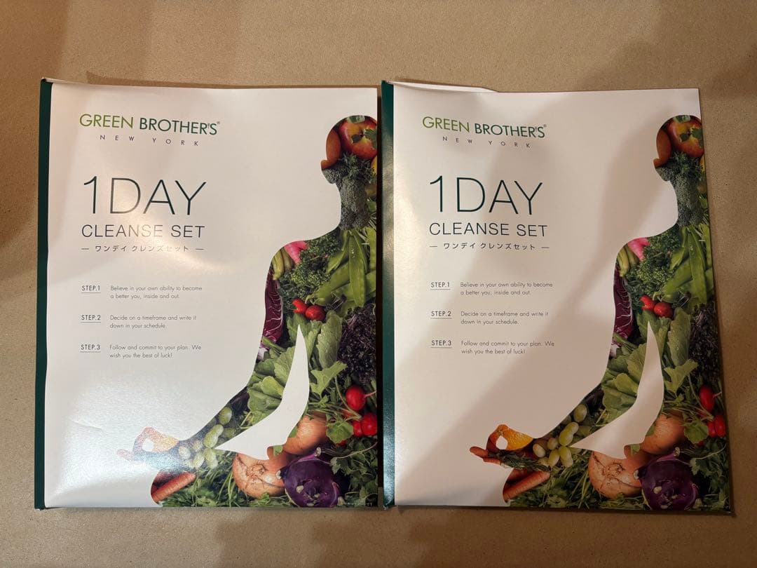 【新品】グリーンブラザーズ 1DAYクレンズ2セット GREENBROTHERS