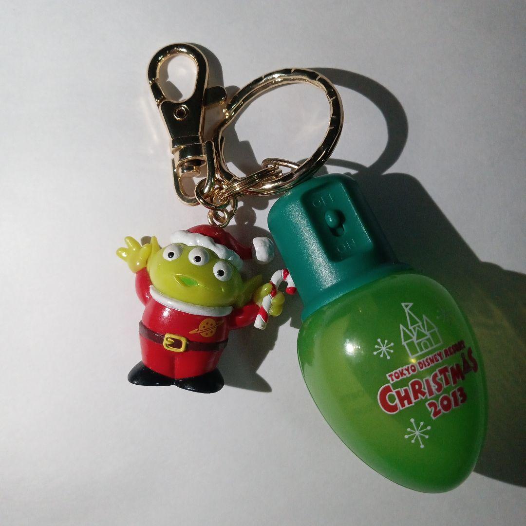 トイストーリー　リトルグリーンメン ライト キーチェーン ディズニー クリスマス
