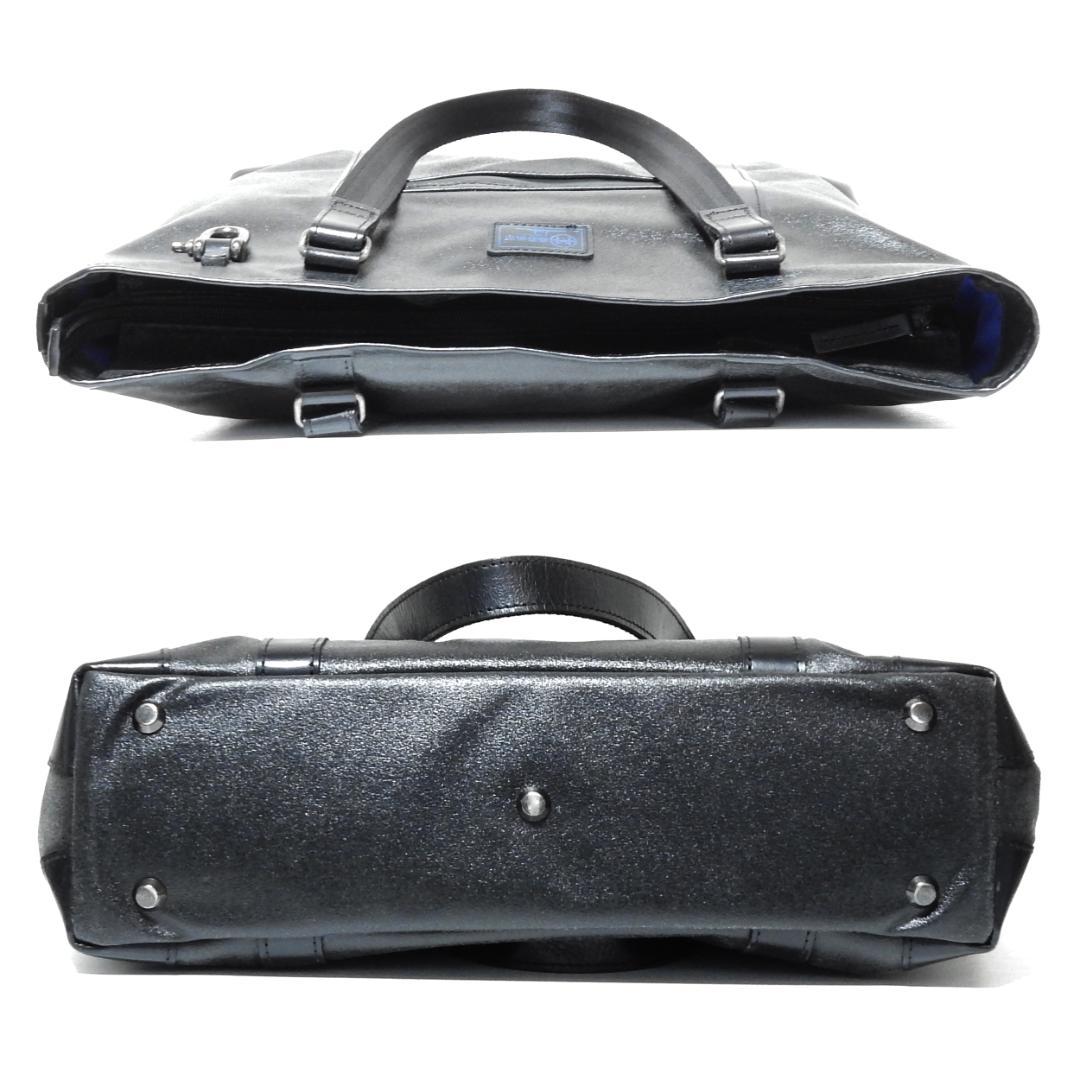 美品 森野帆布 メンズトートバッグ 東急ハンズ限定デザイン ブラック