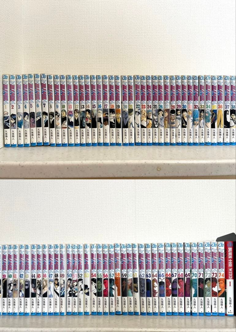 BLEACH 全巻セット BURNTHEWITCH付き