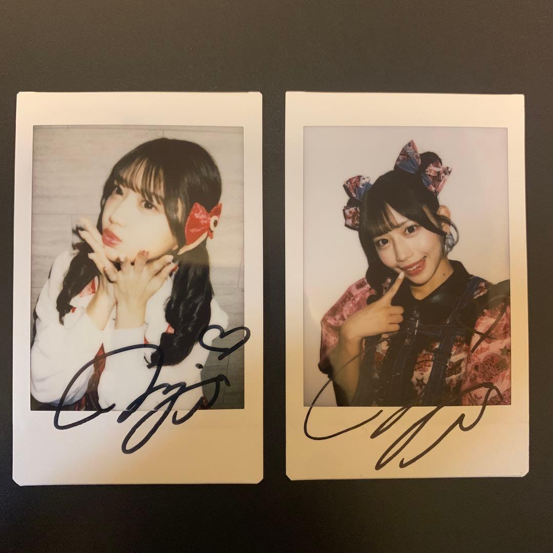白石まゆみ サイン入りチェキ 2枚セット - メルカリ