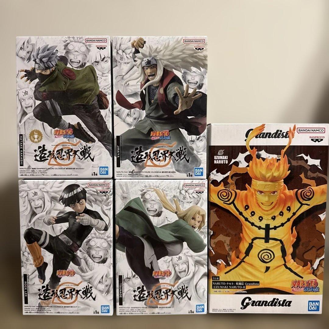 NARUTO ナルト 疾風伝 造形忍界大戦 フィギュア セミコンプリート