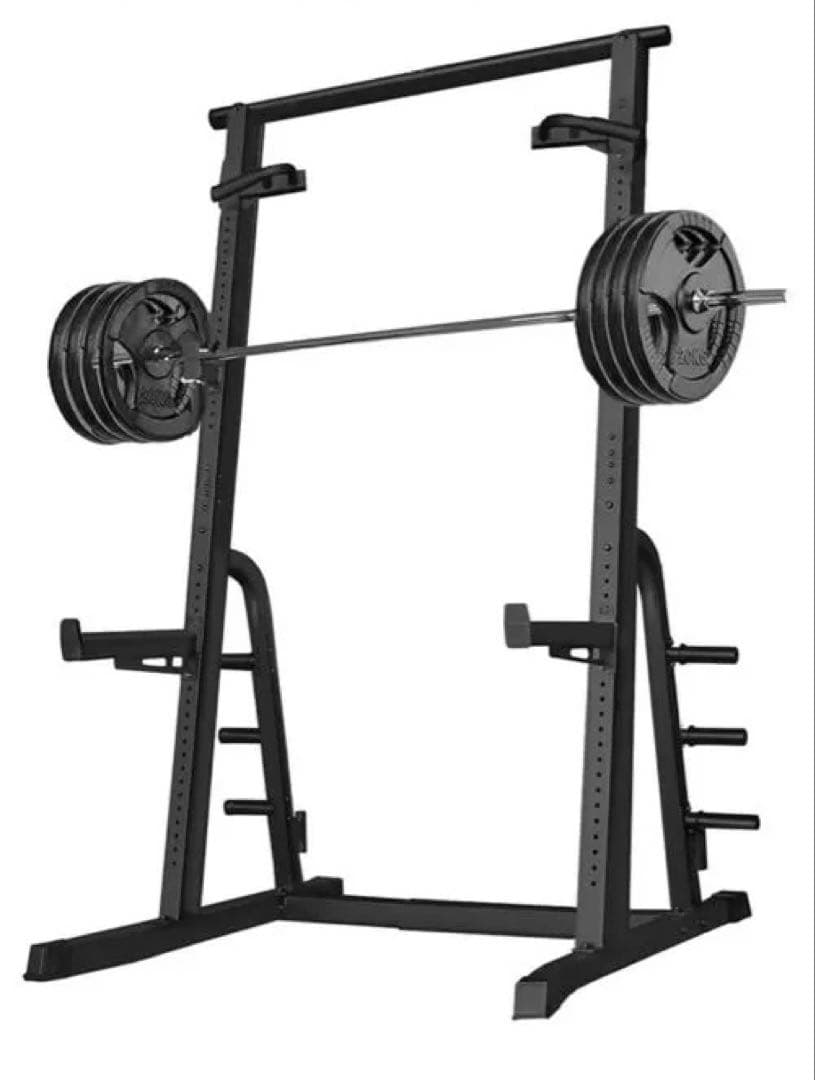 BARWING ハーフラック パワーラック バーベルラック サイズ調整可能 TOP FILM パワーラック ハーフラック バーベルラック バーベルスタンド