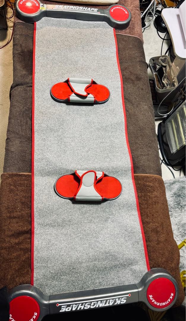スケートサイドスライドトレーニングマット！スキルズシェイプ エクササイズマット