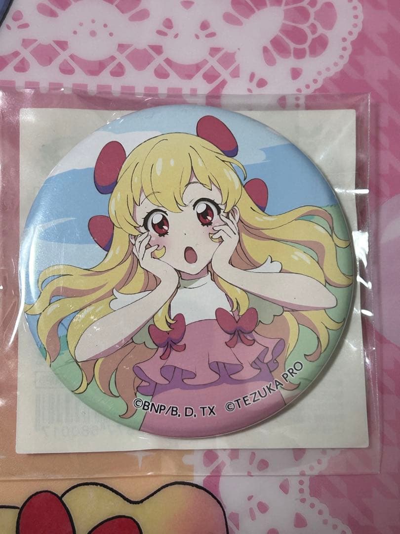 アイカツ 缶バッジ 星宮いちご テヅカツ