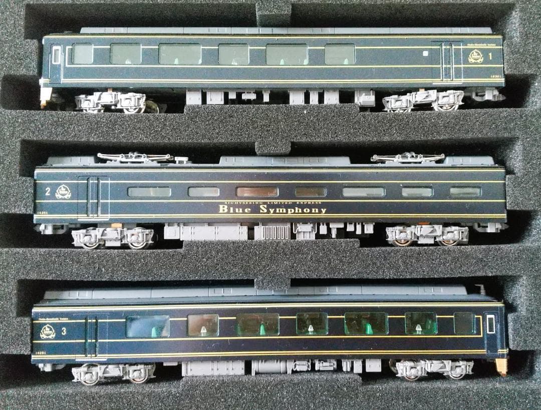 グリーンマックス 50750 近鉄16200系 観光特急「青の交響曲」 50750 近鉄16200系 観光特急「青の交響曲」3両編成セット(動力付き
