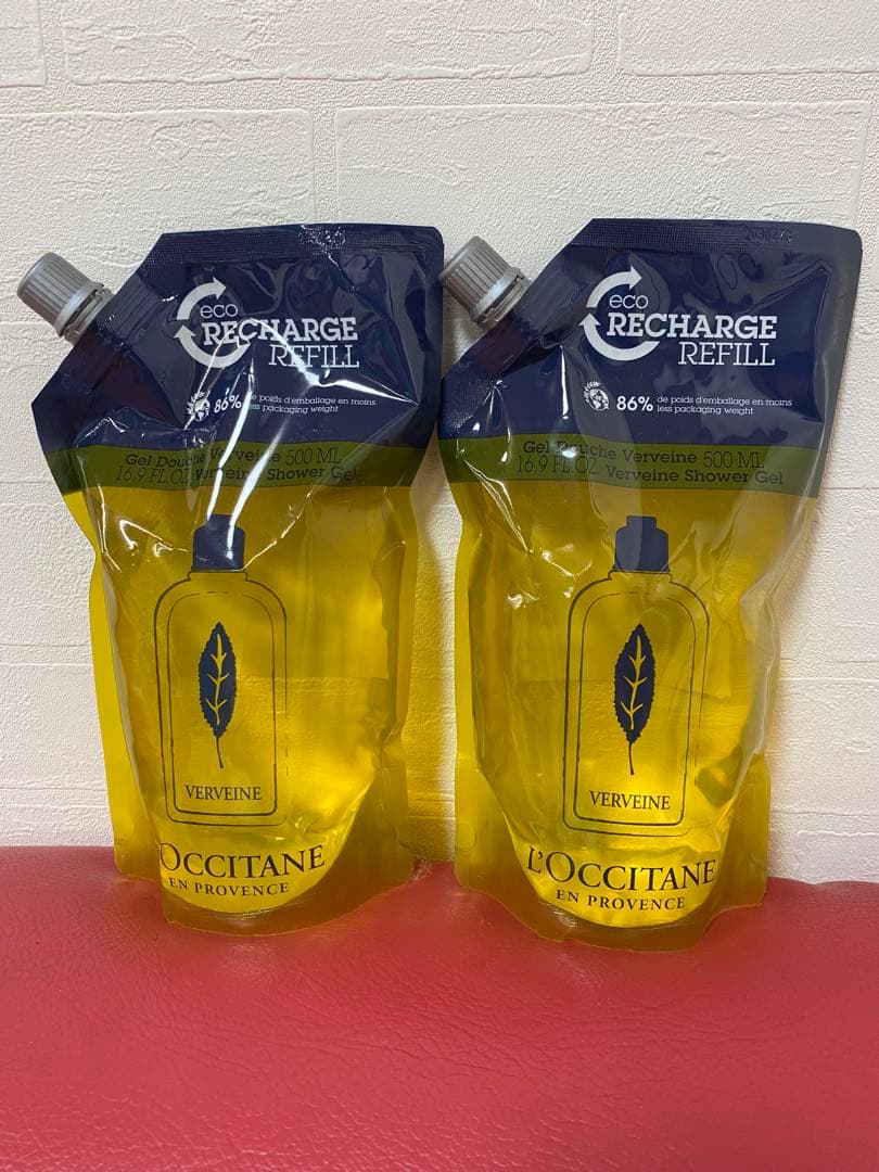 L'OCCITANE VERVEINE SHOWER GEL リフィル2個セット