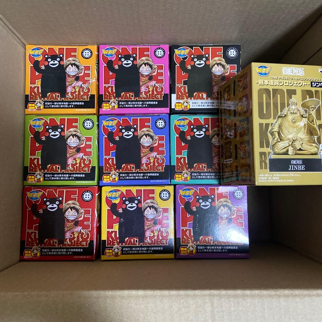 ONE PIECE ワールドコレクタブルフィギュア 熊本復興プロジェクト 10体 ワンピース ワーコレ】熊本復興プロジェクト- 銅像ミニフィギュア 全