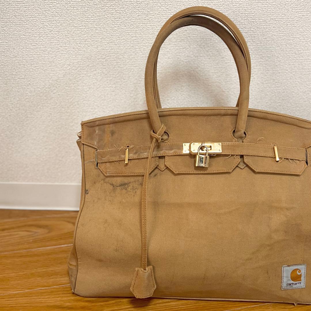 greatLAnd original バッグ　カーハート再構築