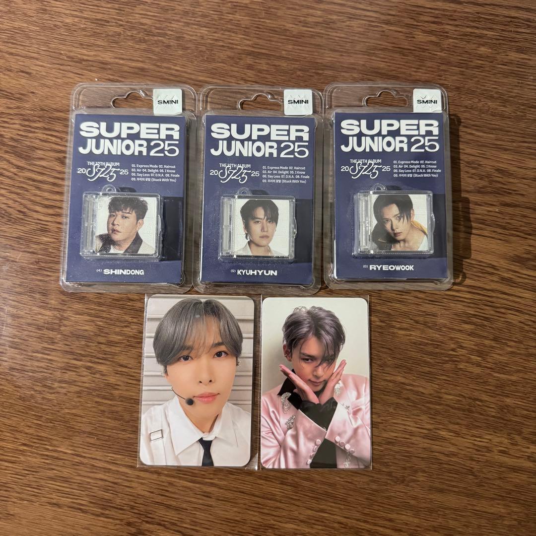 未開封 トレカセット Super Junior25リョウク キュヒョン - メルカリ