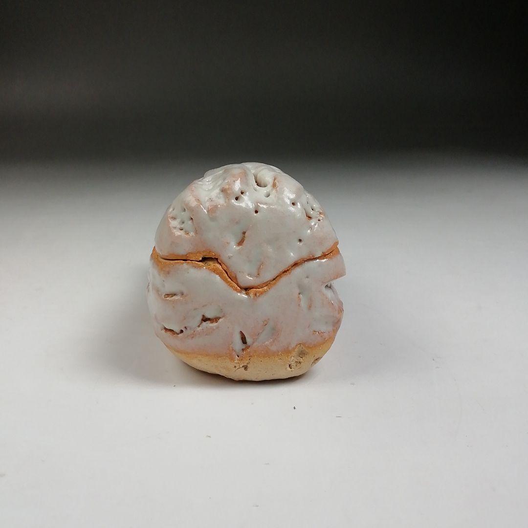 T959 香合 『萩焼』『丹妙山 宇田川聖谷』 共箱 茶道具