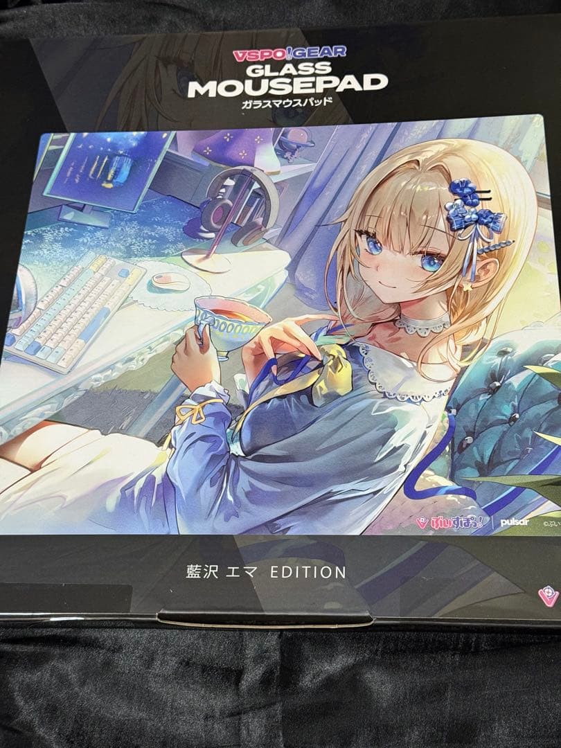 は*る様 Vspo Gear Glass Mousepad 藍沢エマ EDITI