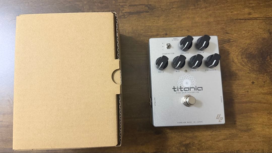 Kardian Titania ギターエフェクター ヘヴィディストーション】KarDiaN titania レビュー│機材沼へラストダイブ