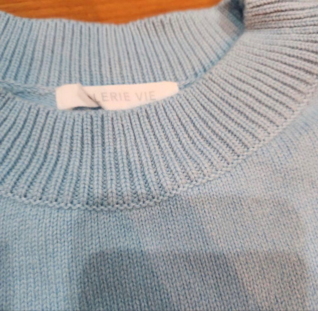 美品】GALERIE VIE ファインウールライトクルーネック セーター - メルカリ