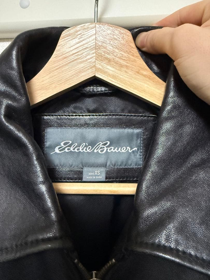 Eddie Bauer Lamb Leather Jacket Size:XS - メルカリ