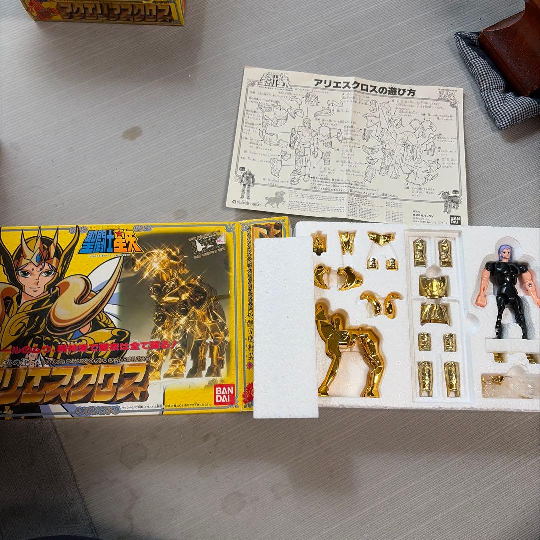 バンダイ アリエスクロス ゴールド 聖闘士聖衣大系 聖闘士星矢