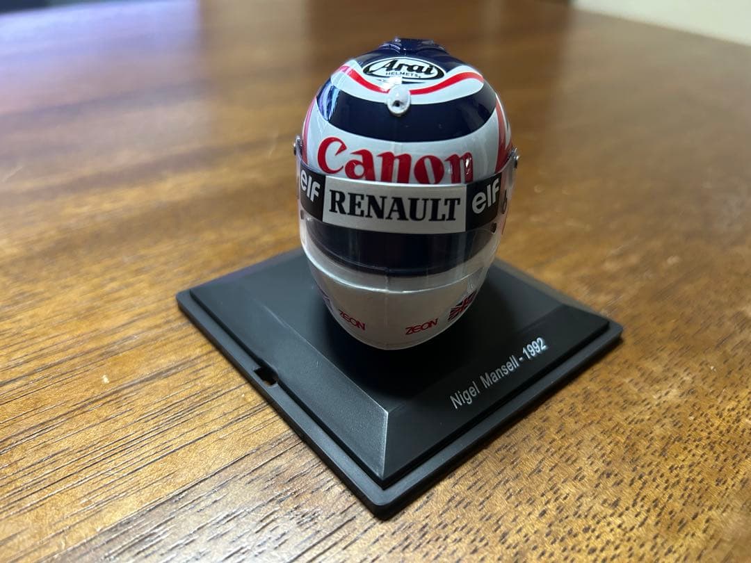 ディエゴスティーニ　ヘルメットコレクション　ナイジェルマンセル