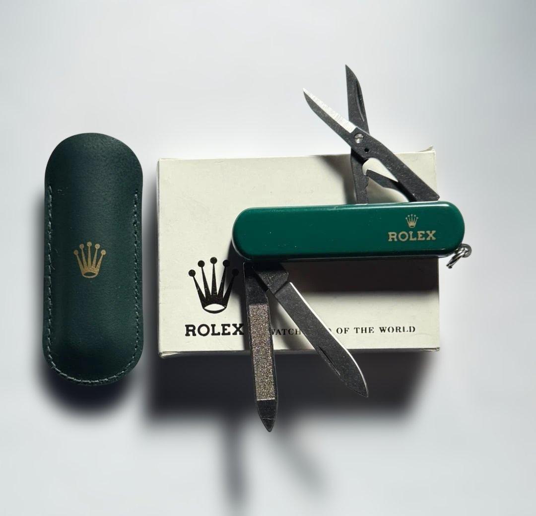 【美品】ROLEX マルチツール グリーン ノベルティ